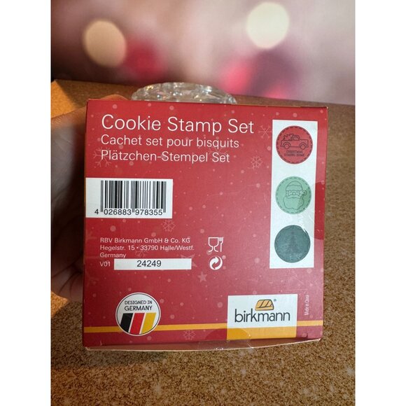 NEW Birkmann Christmas Cookie Stamp Set – Designed in Germany 🎄🍪 - Picture 3 of 8